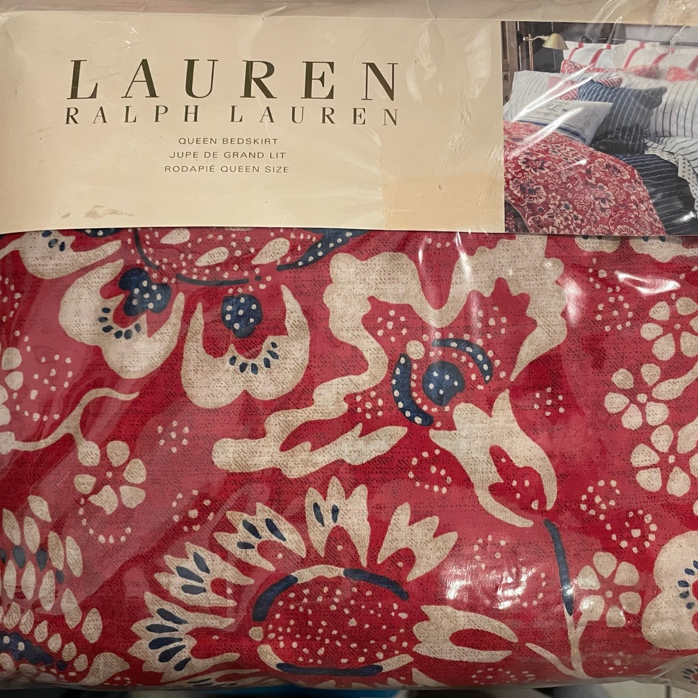 BNWT Ralph Lauren bedskirt